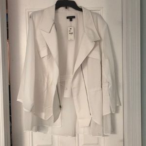 Dressy, light weight zip up jacket